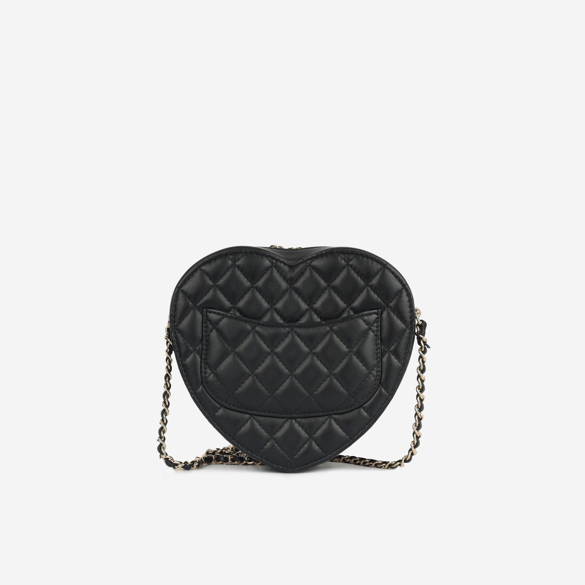 Chanel Luxury Lambskin Black Handbag Style 7 Rovelle Bags