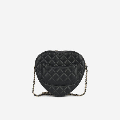 Chanel Luxury Lambskin Black Handbag Style 7 Rovelle Bags