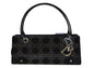 CHRISTIAN DIOR Black Studded Lady Dior Shoulder Bag Rovelle Bags