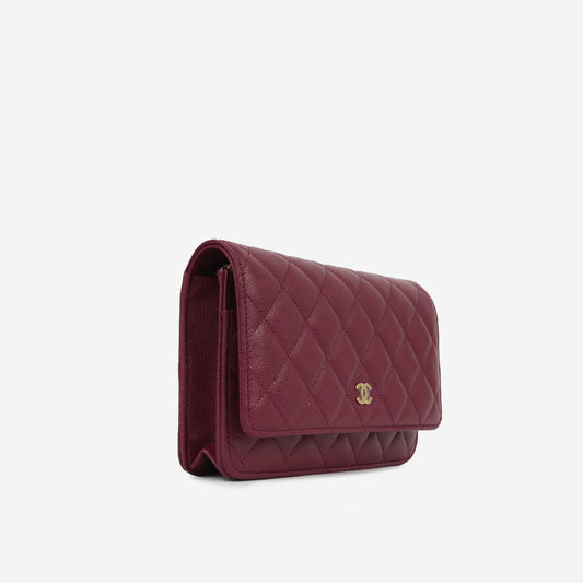 Chanel Wallet On Chain Caviar Gold Crossbody Caviar Rovelle Bags