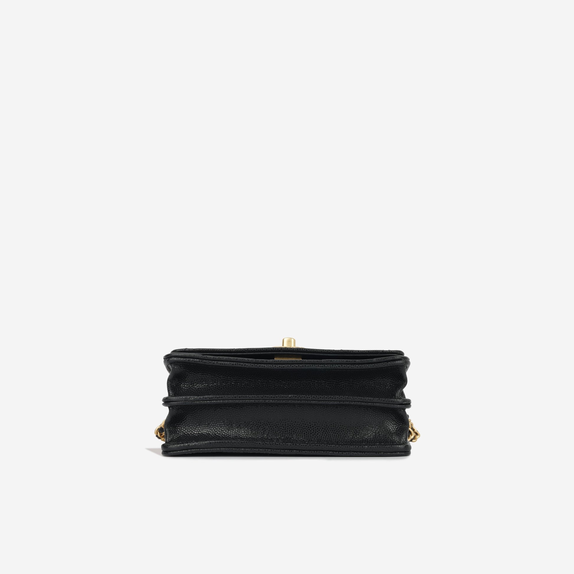 Chanel Luxury Lambskin Black Clutch Style 6 Rovelle Bags