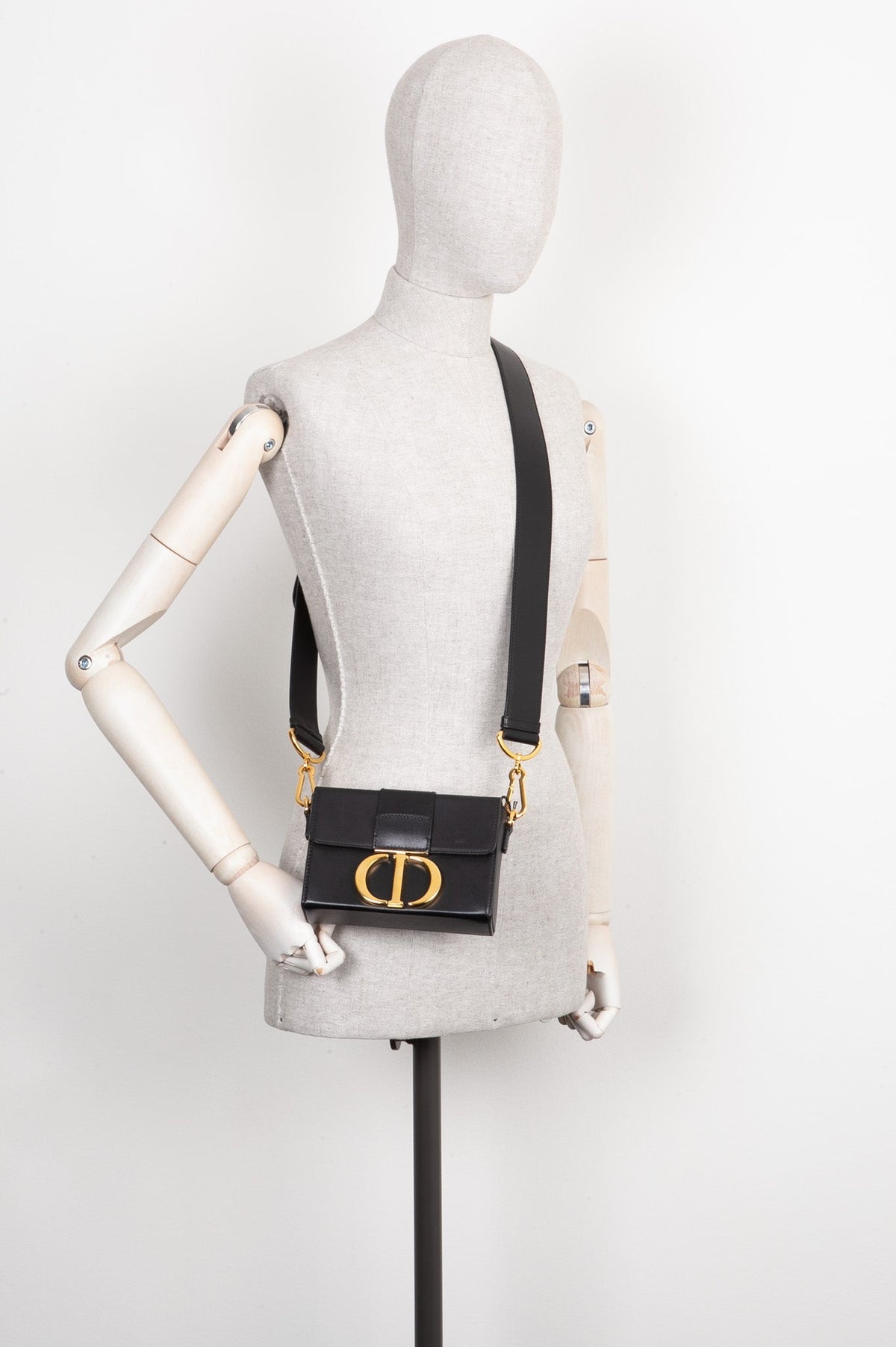 Christian Dior 30 Montaigne Box Bag Black Rovelle Bags