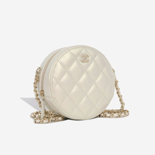 Chanel Round Clutch With Chain Rovelle Bags