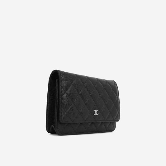 Chanel Wallet On Chain Lambskin Black Crossbody Style 5 Rovelle Bags