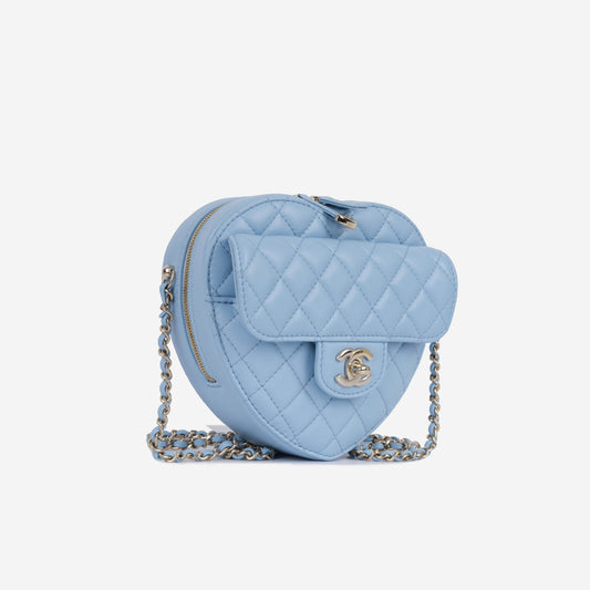 Chanel Luxury Lambskin Gold Handbag Style 12 Rovelle Bags