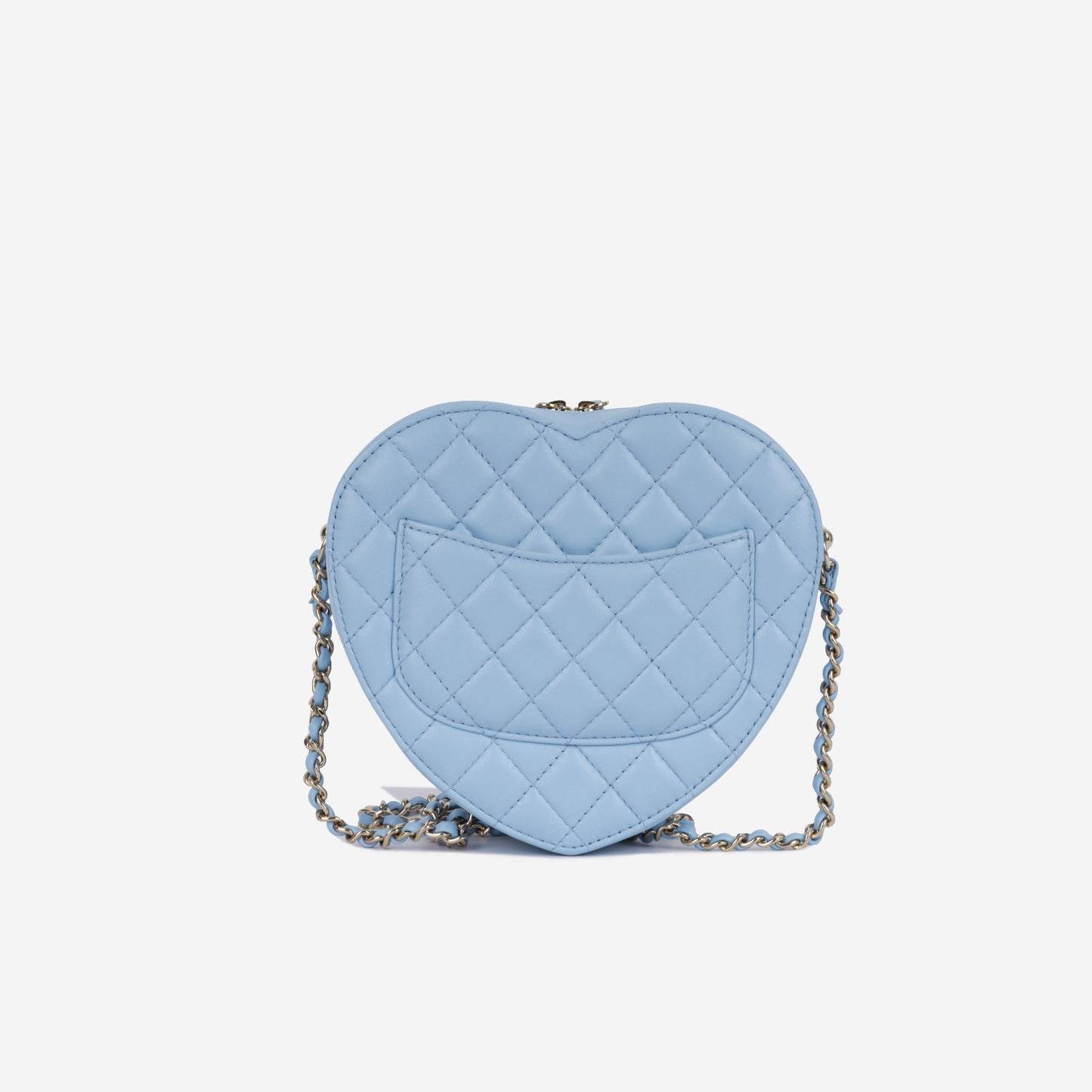 Chanel Luxury Lambskin Gold Handbag Style 12 Rovelle Bags