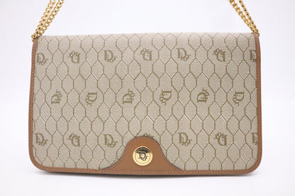 Dior Shoulder Bag in Honeycomb Canvas Rovelle Bags