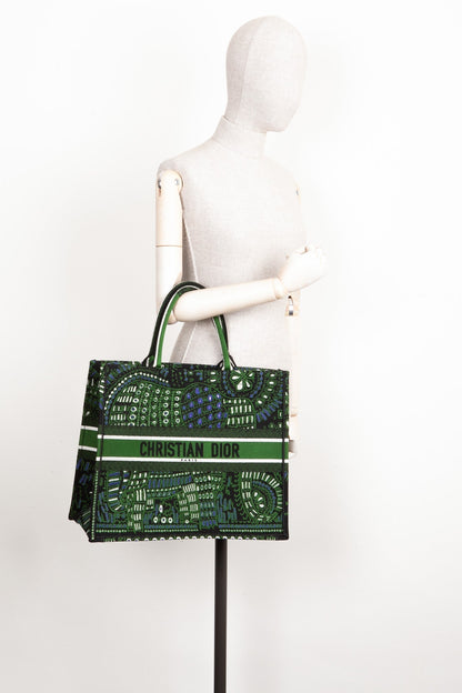Dior Book Tote Mini Canvas Tote Bag Rovelle Bags