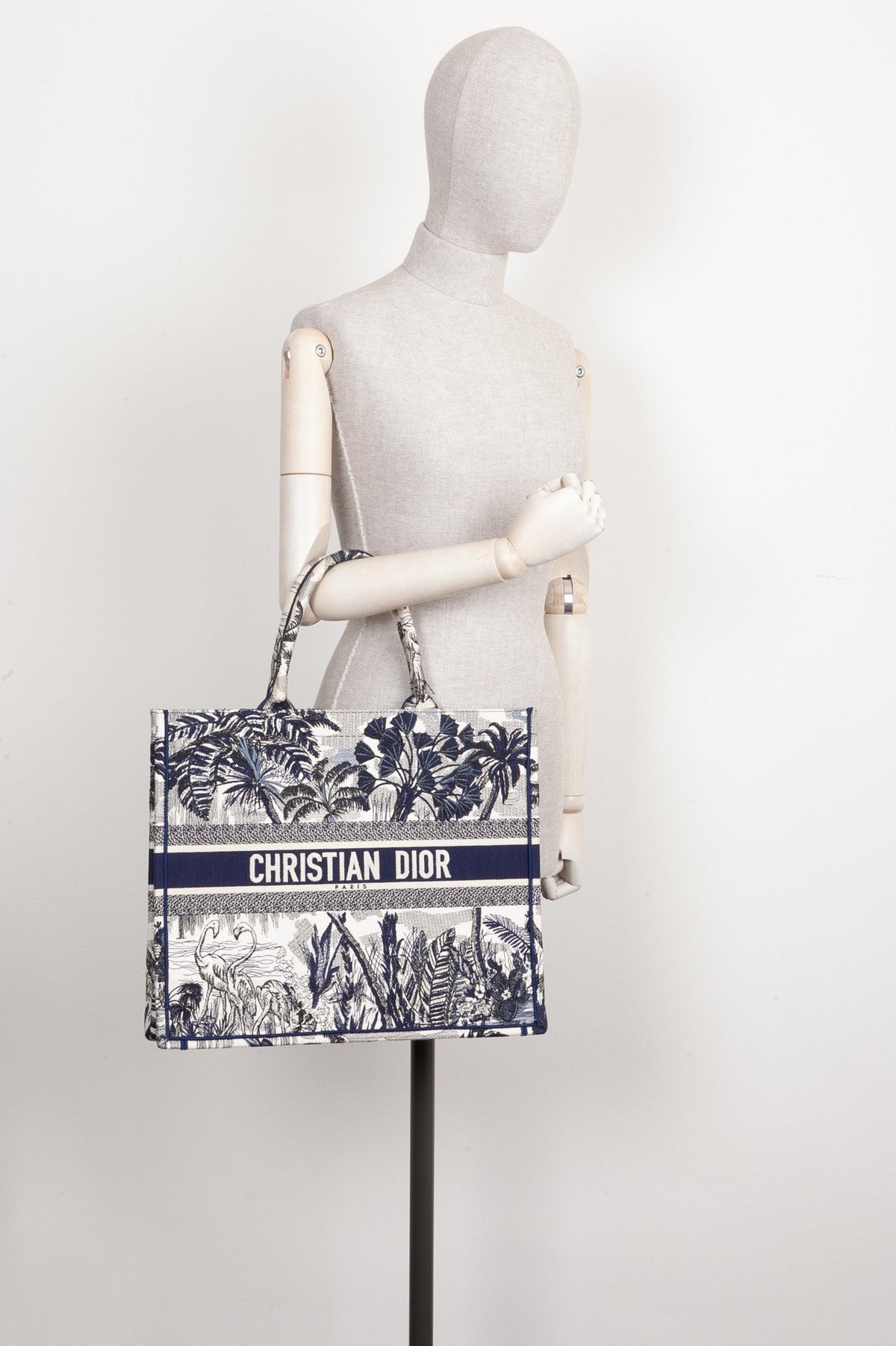 Dior Book Tote Canvas Tote Bag Rovelle Bags