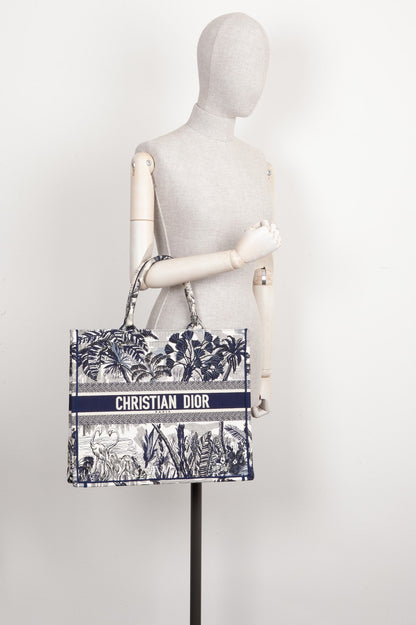 Dior Book Tote Canvas Tote Bag Rovelle Bags