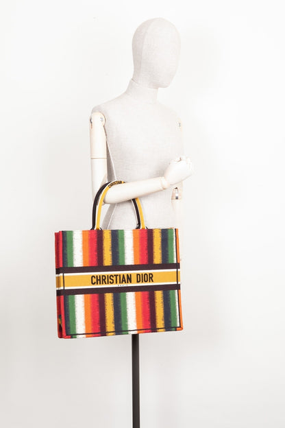 Dior Book Tote Canvas Tote Bag Rovelle Bags