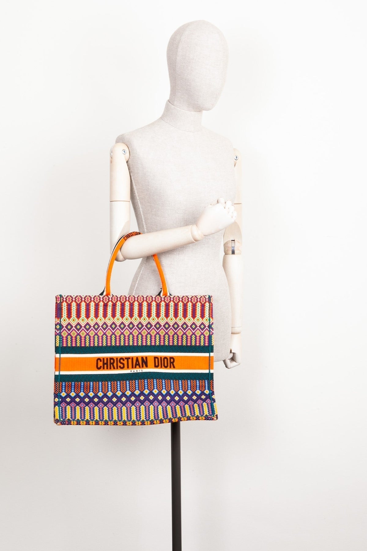 Dior Book Tote Canvas Tote Bag Rovelle Bags