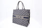 Dior Large Book Tote in Navy Oblique Embroidery Canvas Rovelle Bags