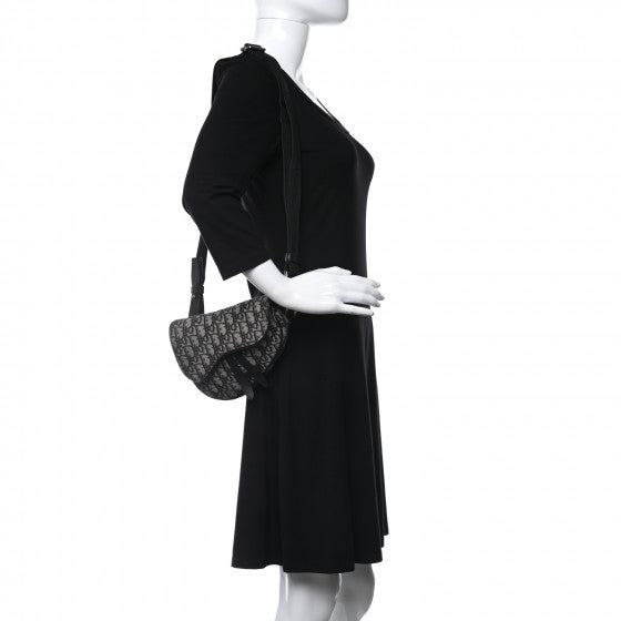 CHRISTIAN DIOR OBLIQUE MINI SADDLE BAG Rovelle Bags