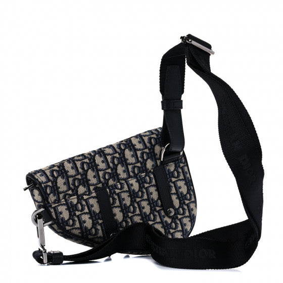 CHRISTIAN DIOR OBLIQUE MINI SADDLE BAG Rovelle Bags