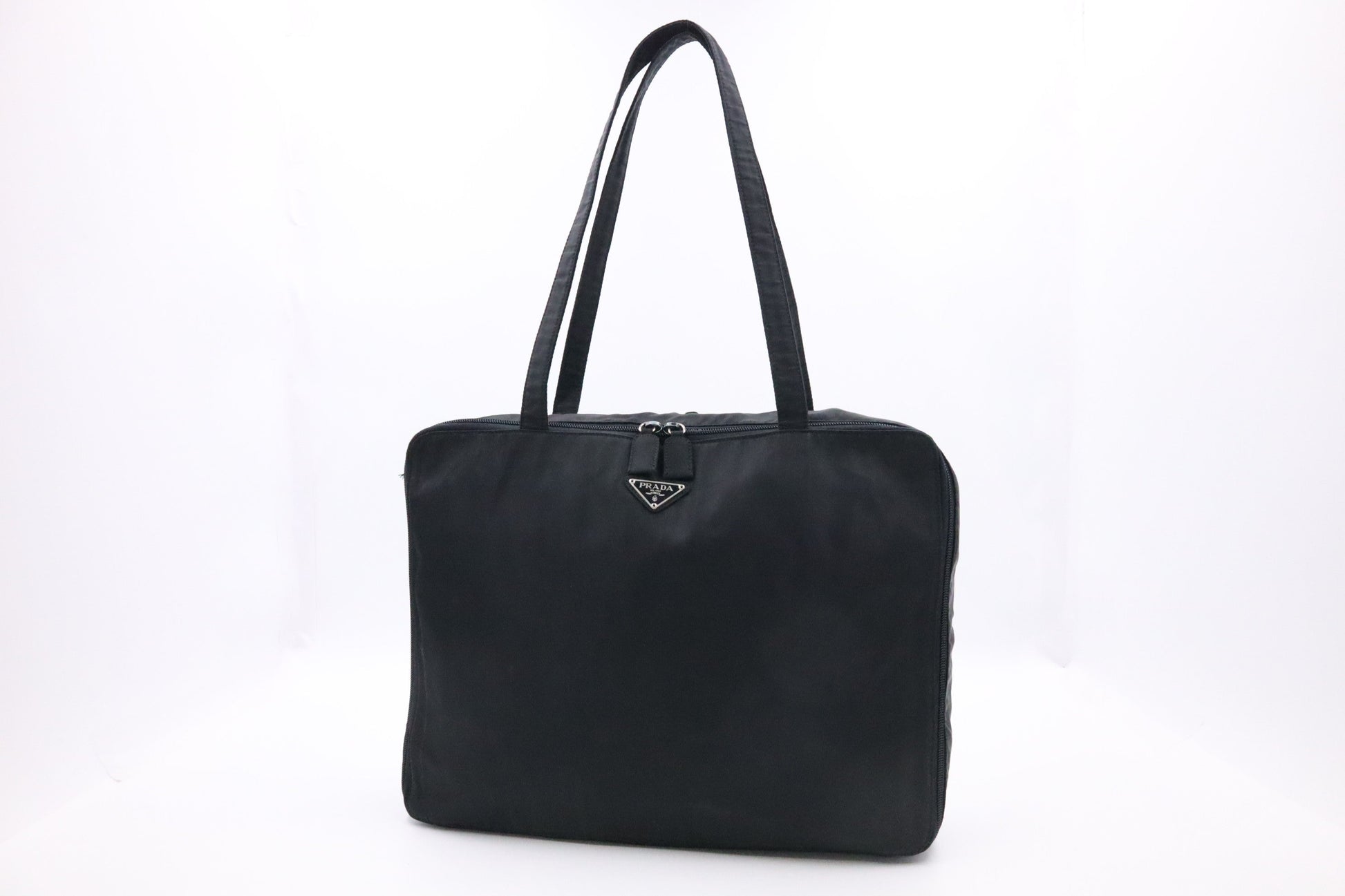 Prada Business Bag In Black Nylon - Style 2 Rovelle Bags