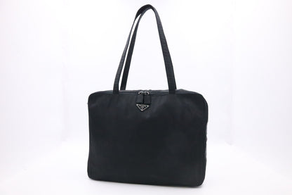 Prada Business Bag In Black Nylon - Style 2 Rovelle Bags