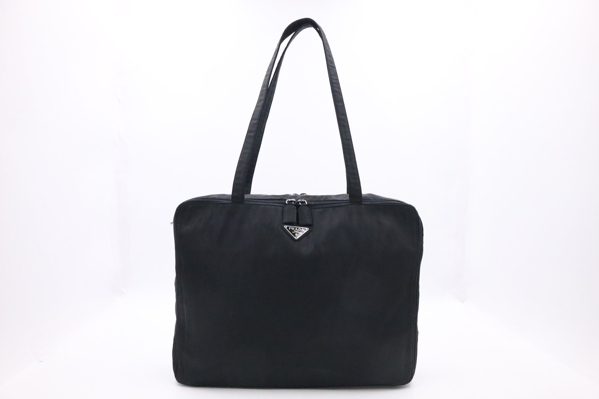 Prada Business Bag In Black Nylon - Style 2 Rovelle Bags