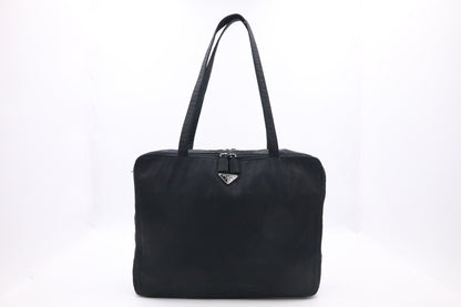 Prada Business Bag In Black Nylon - Style 2 Rovelle Bags