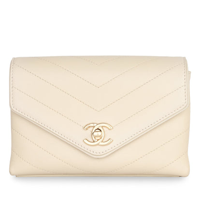 Chanel Luxury Lambskin Gold Handbag Style 6 Rovelle Bags
