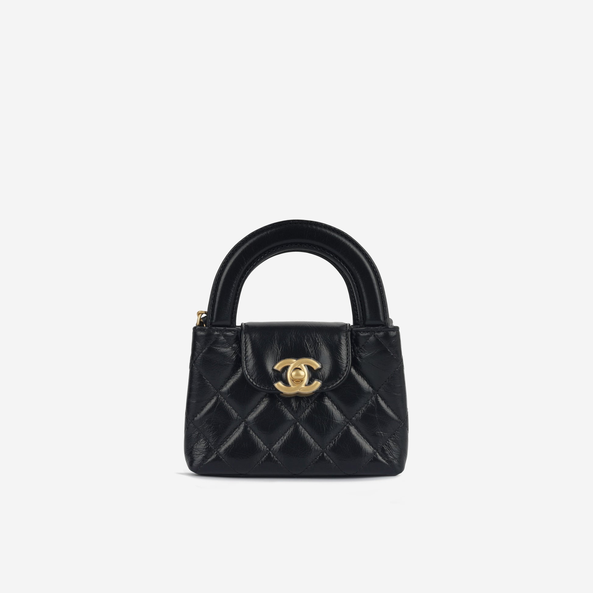 Chanel Kelly Lambskin Black Shoulder Bag Style 5 Rovelle Bags