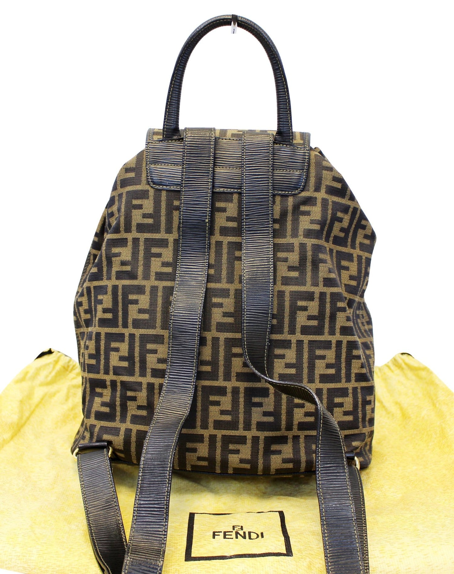 Fendi Luxury Canvas Red Backpack Style 4 Rovelle Bags