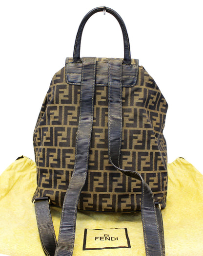 Fendi Luxury Canvas Red Backpack Style 4 Rovelle Bags