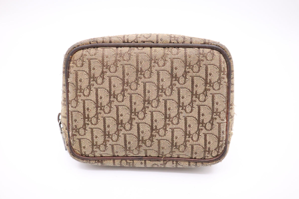 Dior Pouch Mini in Brown Oblique Canvas Rovelle Bags