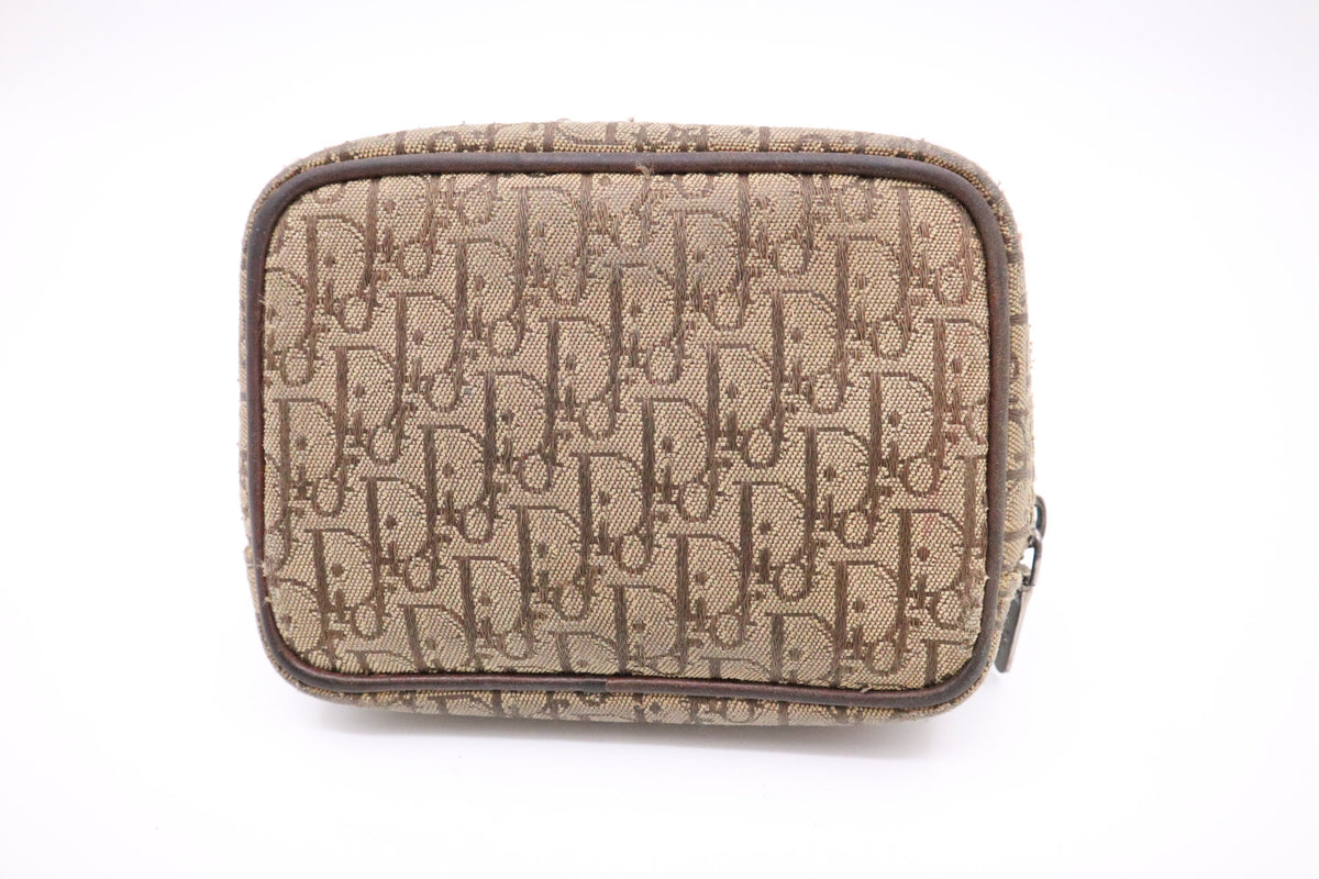 Dior Pouch Mini in Brown Oblique Canvas Rovelle Bags