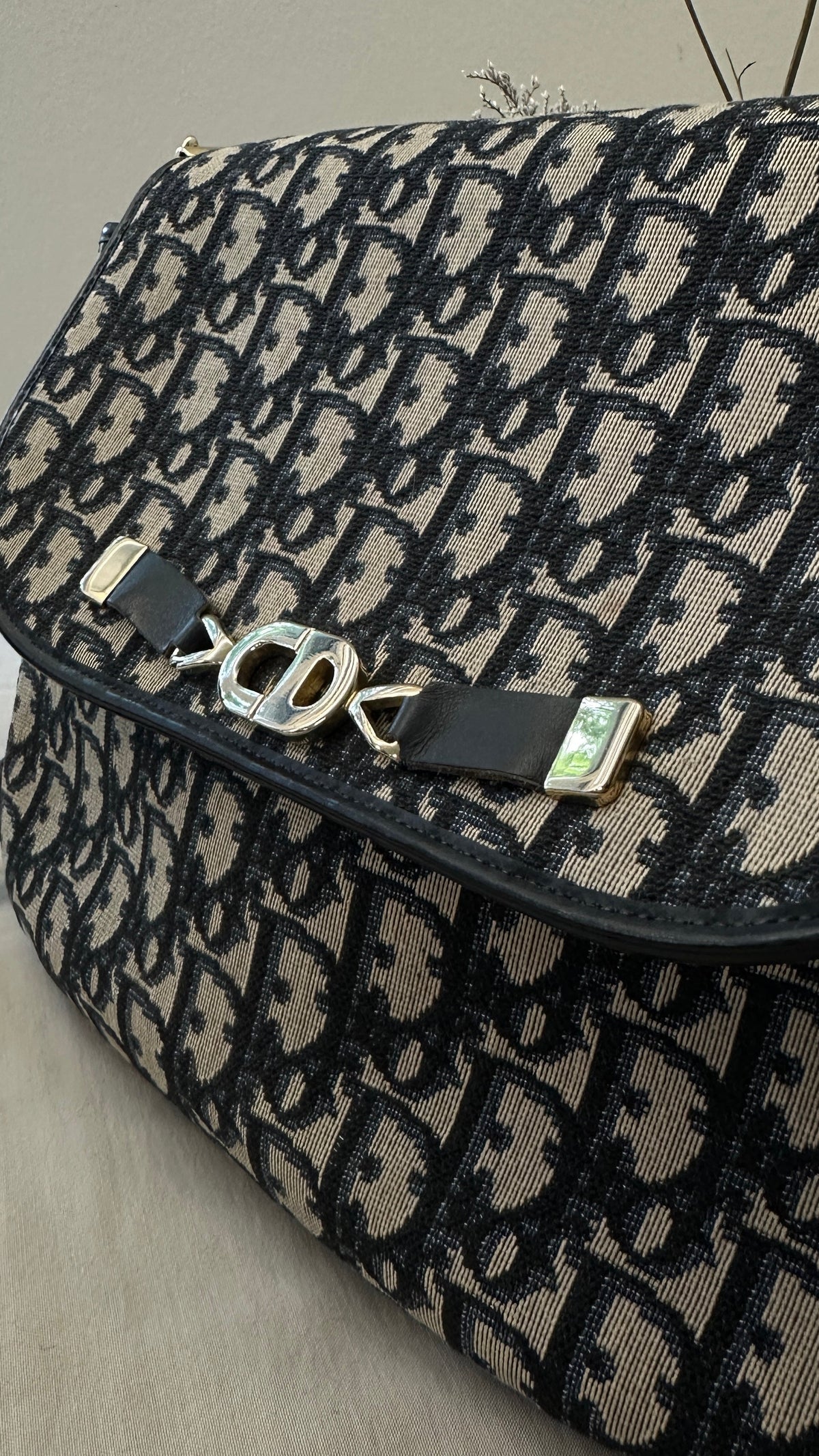 Christian Dior Oblique Bag Blue Rovelle Bags