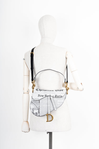 Christian Dior Saddle Bag Newspaper Rovelle Bags