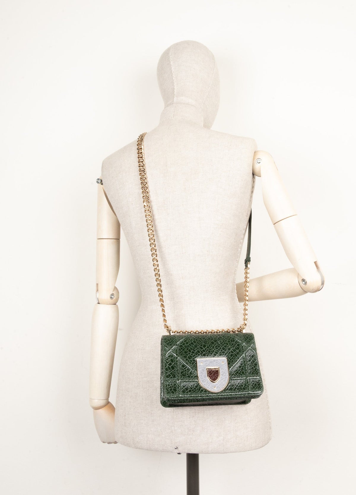 Christian Dior Diorama Crossbody Bag Green Rovelle Bags