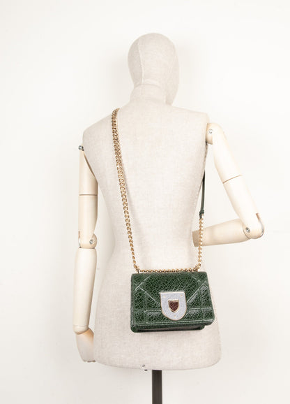 Christian Dior Diorama Crossbody Bag Green Rovelle Bags