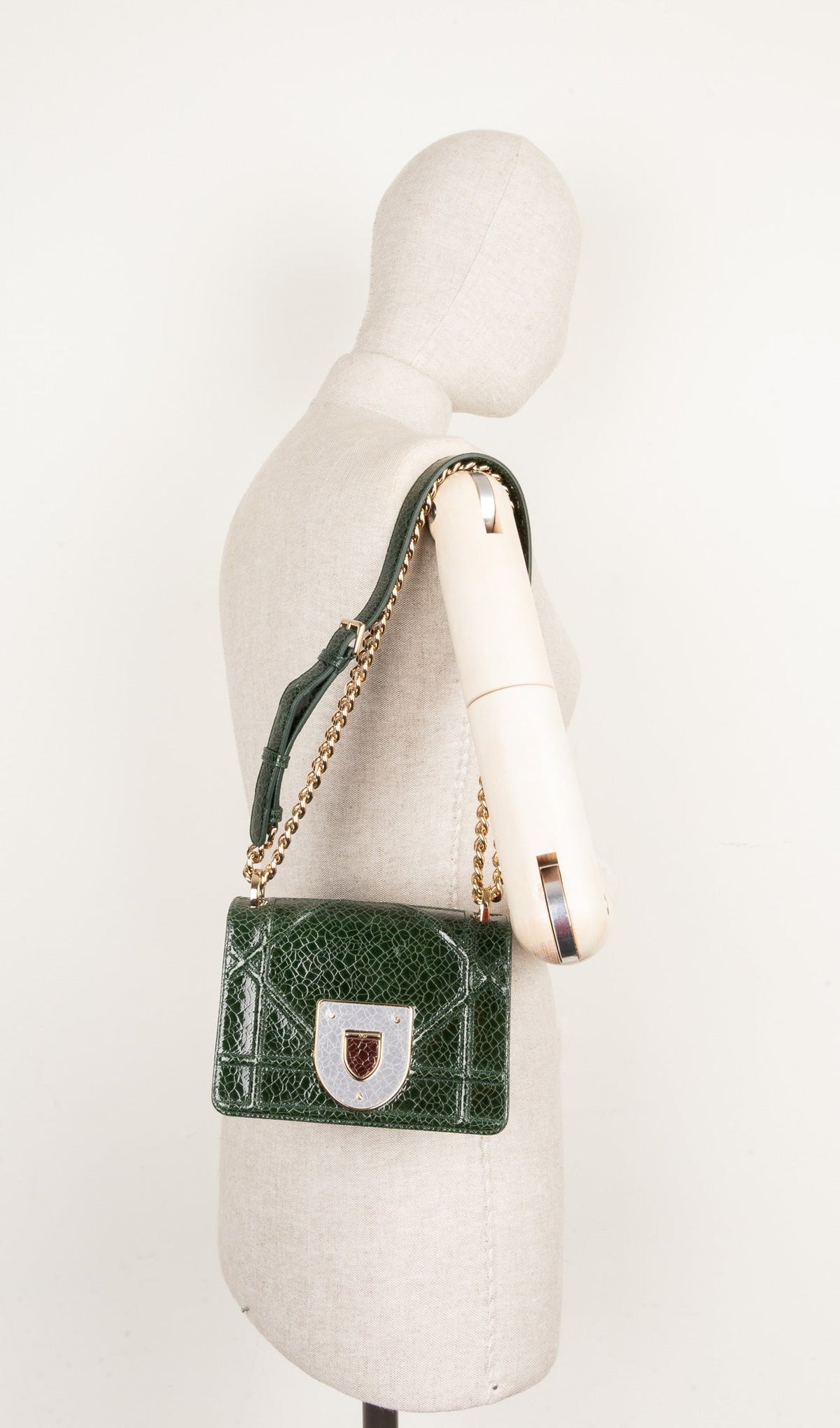 Christian Dior Diorama Crossbody Bag Green Rovelle Bags