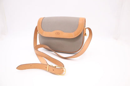 Dior Crossbody in Gray Coated Canvas Rovelle Bags