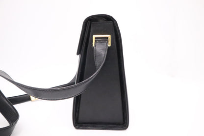 Dior Shoulder Bag in Black Leather Rovelle Bags