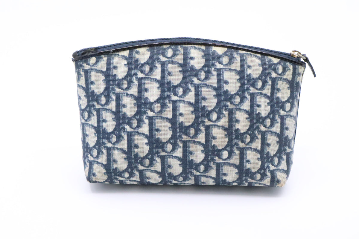 Dior Trotter Pouch in Blue Oblique PVC Rovelle Bags