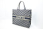 Dior Large Book Tote in Blue Oblique Canvas Rovelle Bags