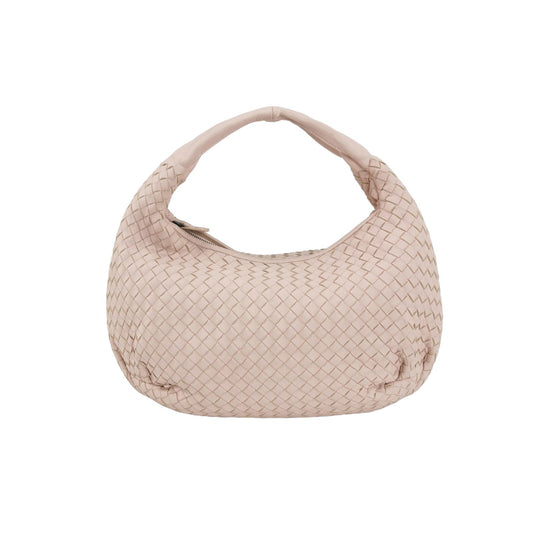 Bottega Veneta Belly Hobo Intrecciato Light Pastel Pink Nappa Leather Medium