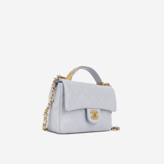 Chanel Seasonal Mini Rue Cambon Top Handle Rovelle Bags