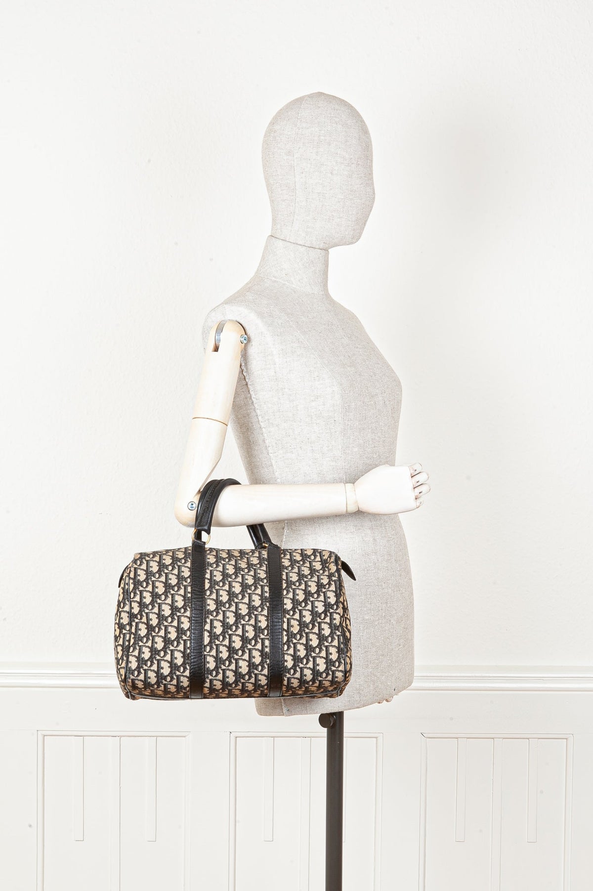 Christian Dior Boston Bag Oblique Blue Rovelle Bags