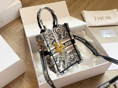 Dior Book Tote Mini Tote Bag Rovelle Bags