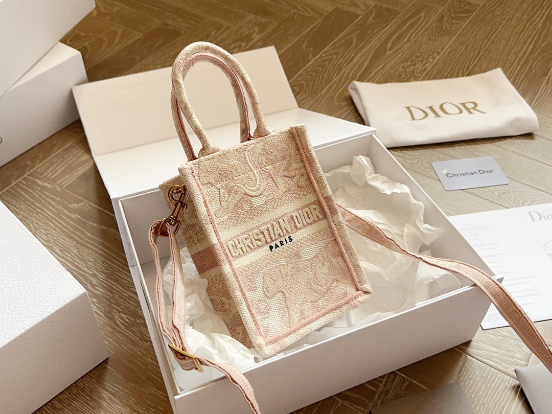 Dior Book Tote Mini Tote Bag Rovelle Bags