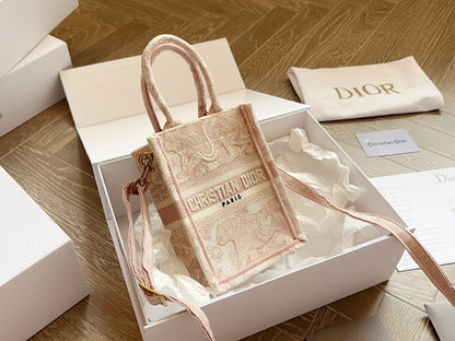 Dior Book Tote Mini Tote Bag Rovelle Bags