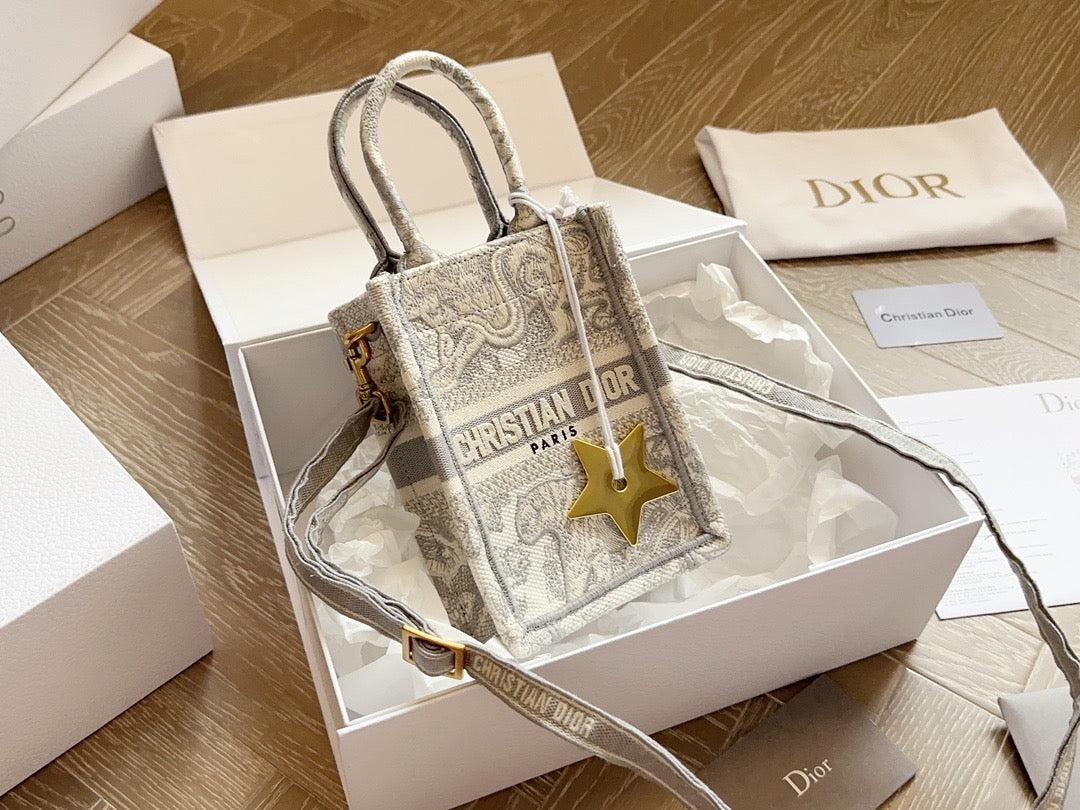Dior Book Tote Mini Tote Bag Rovelle Bags