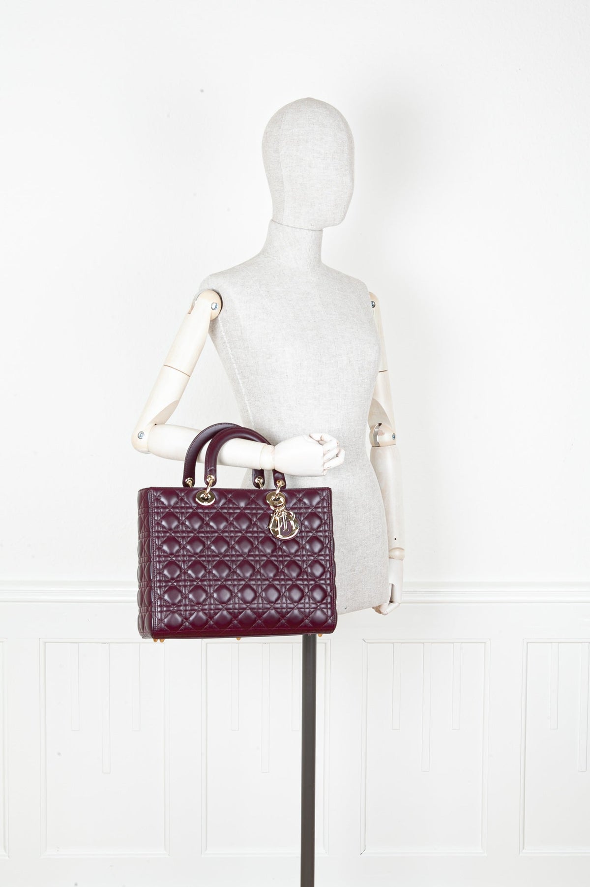 Dior Lady Dior Handbag Rovelle Bags