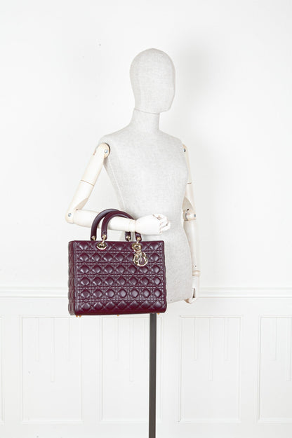Dior Lady Dior Handbag Rovelle Bags
