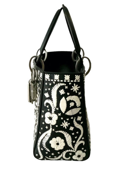 CHRISTIAN DIOR LADY DIOR FLORAL LIMITED EDITION BAG Rovelle Bags