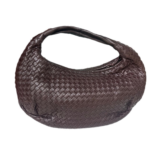 Bottega Veneta Brown Belly Hobo Intrecciato Nappa Leather Handbag