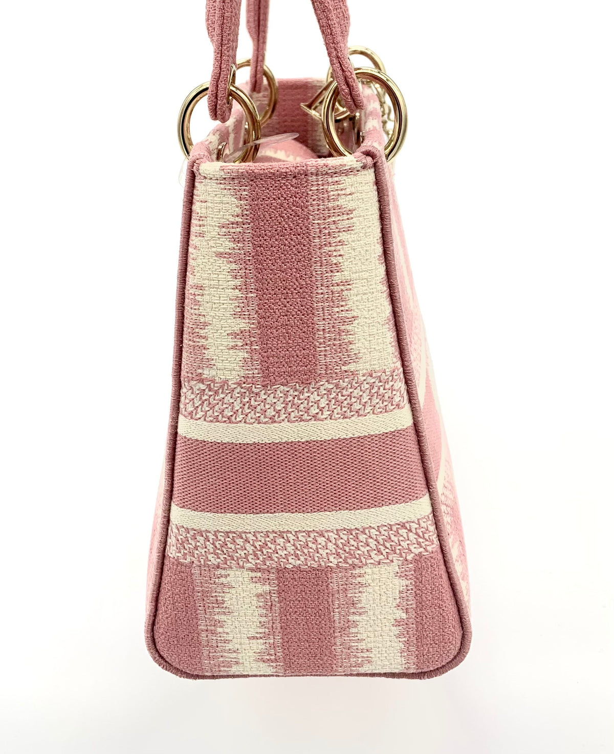 CHRISTIAN DIOR LADY D-LITE PINK MEDIUM BAG Rovelle Bags